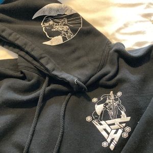 Black Anime Hoodie